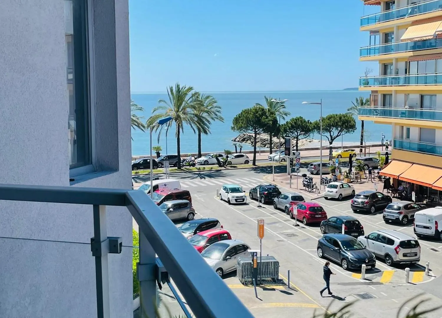Cocon douillet face à la mer de Cagnes sur mer Apartamento