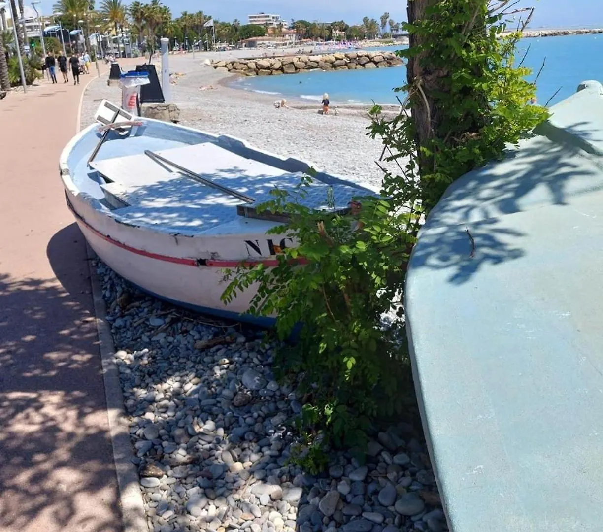 Cocon douillet face à la mer de Cagnes sur mer